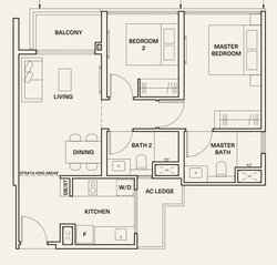 The Watergardens At Canberra (D27), Apartment #521434401